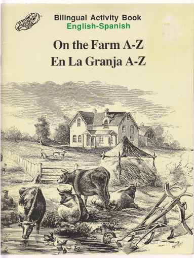 Image for Bilingual Activity Book English - Spanish On the Farm A-Z En La Granja A-Z