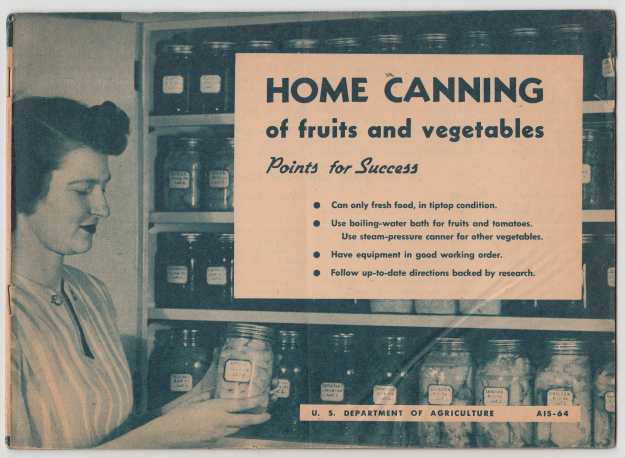 Image for Home Canning of Fruits and Vegetables Points for Success