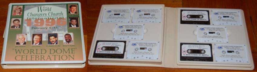 Image for World Changers Church International 1996 February 4-11 World Dome Celebration 10 CASSETTE TAPE SET IN ORIG BOX