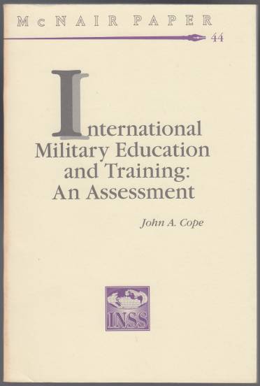 Image for International Military Education and Training: An Assessment McNair Paper 44