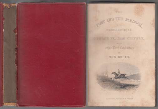 Image for The Post and Paddock with Recollectionms of George IV, Sam Chifney, Dick Christian and Other Turf and Racing Celebrities