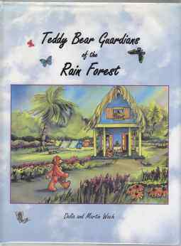 Image for Teddy Bear Guardians of the Rain Forest "A Magical Adventure" TWICE SIGNED