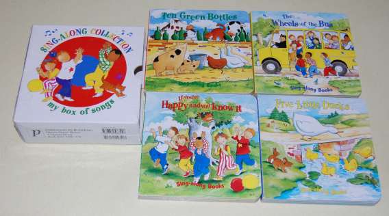 Image for Sing-Along Collection My Box of Songs 4 VG Board Books in Slipcase