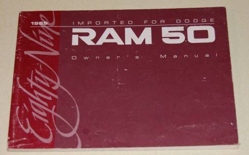 Image for 1989 Dodge RAM 50 Owner's Manual