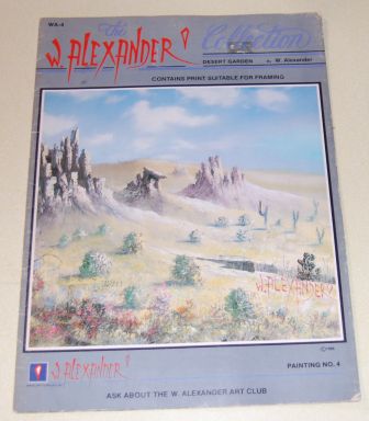Image for The W. Alexander Collection  Desert Garden #WA-4