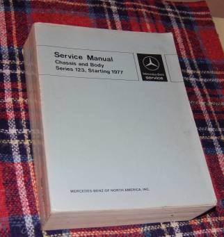 Image for Mercedes-Benz Service Manual Chassis and Body Series 123, Starting 1977 (SM 1220)