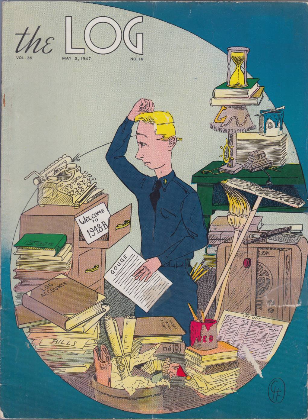 Image for The Log of the United States Naval Academy Vol 36, May 2, 1947 No. 16