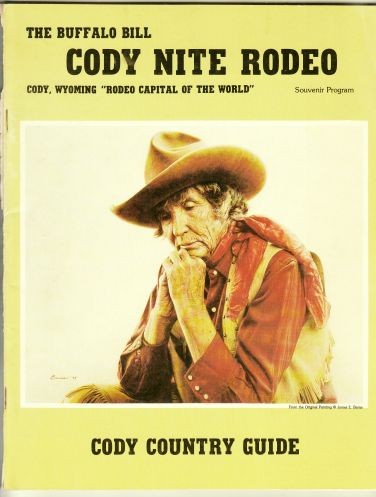 Image for The Buffalo Bill Cody Nite Rodeo - Souvenir Program