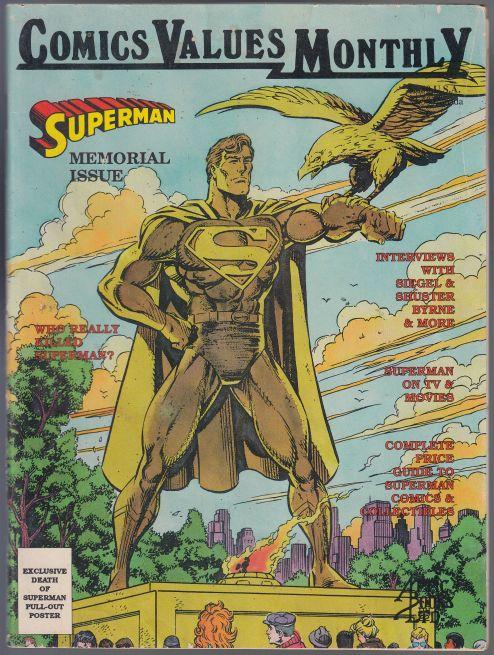 Image for Comics Values Monthly Superman Memorial Issue Special No. 2 1992