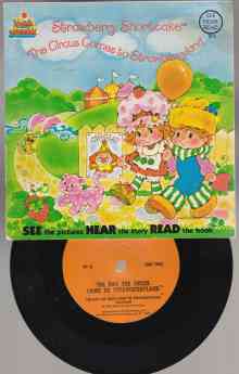 Strawberry Shortcake The Circus Comes To Strawberryland Book Record Set