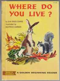 Image for Where Do You Live?  A Golden Beginning Reader