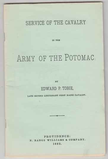 Image for Service of the Cavalry In The Army Of The Potomac