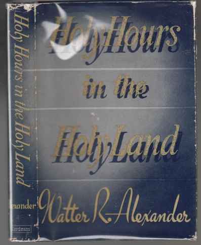 Image for Holy Hours In The Holy Land
