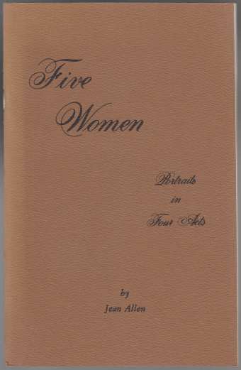 Image for Five Women Portraits in Four Acts