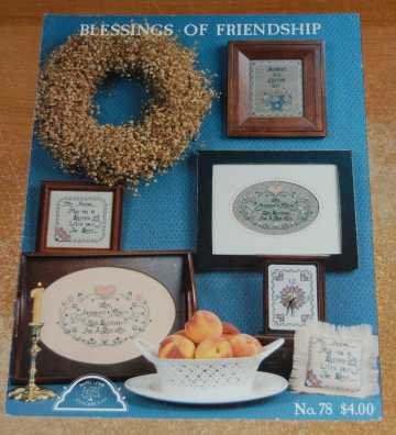 Image for Blessings of Friendship Book #78(Counted Cross Stitch Patterns)