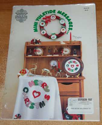Image for Mini Yuletide Messages Book #46 (Counted Cross Stitch Patterns)