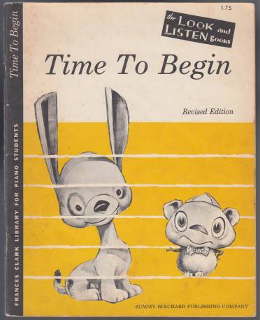 Image for Time To Begin The Frances Clark Library For Piano Students