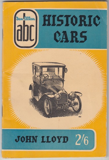 Image for Ian Allen ABC Series: Historic Cars