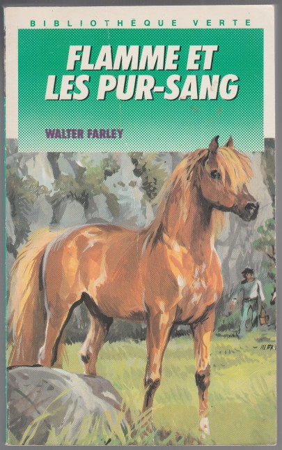 Image for Flamme Et Les Pur-Sang French Text = Flame and the Thoroughbred