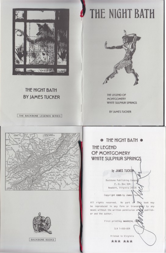 Image for The Night Bath The Legend of Montgomery Sulphur Springs SIGNED