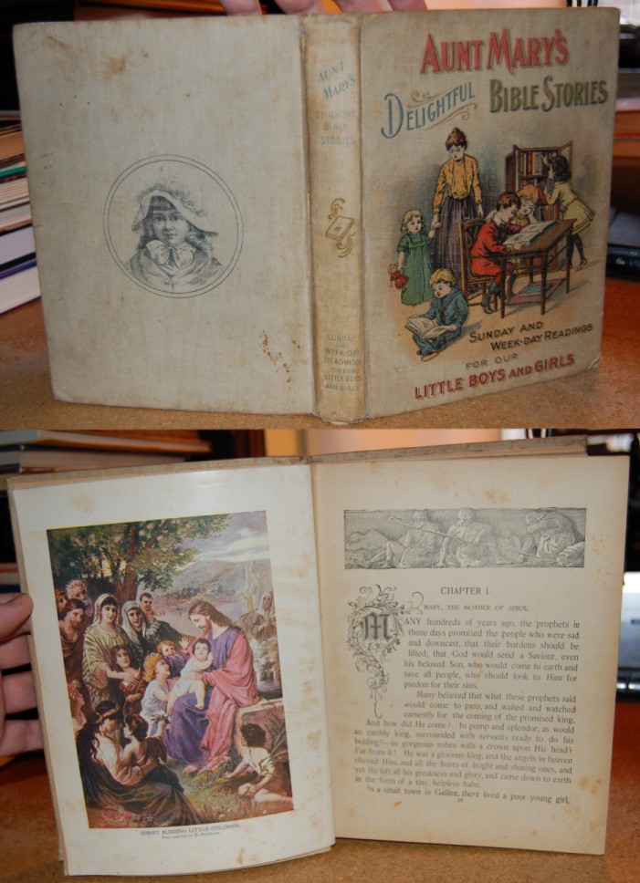 Image for Aunt Mary's Delightful Bible Stories Sunday and Week-Day Readings For Our Little Boys and Girls