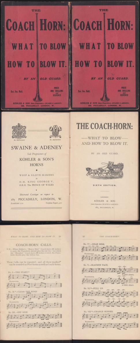 Image for The Coach Horn What to Blow and How to Blow It