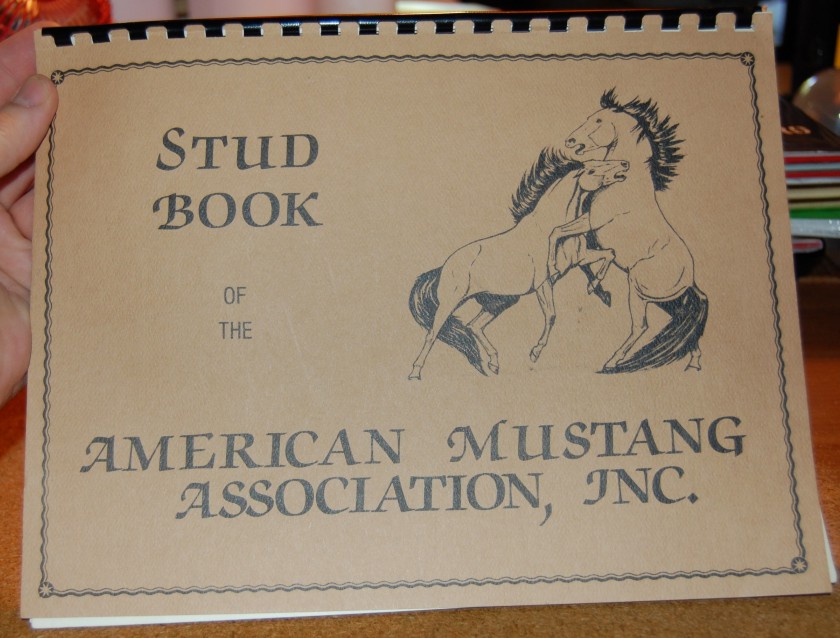 Image for American Mustang Association, Inc. Stud Book