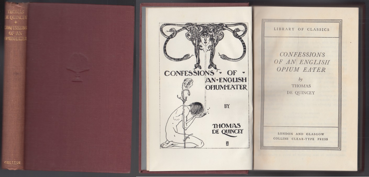 Image for Confessions of an English Opium Eater Collins Library of Classics