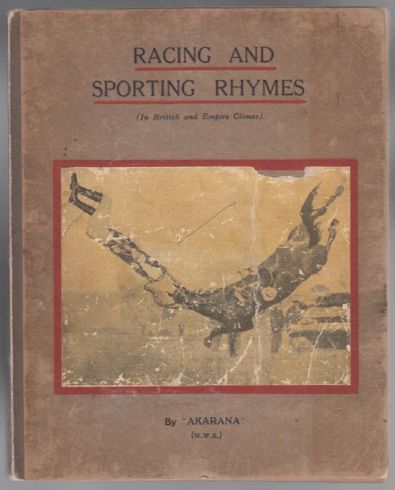 Image for Racing and Sporting Rhymes (in British and Empire Climes)