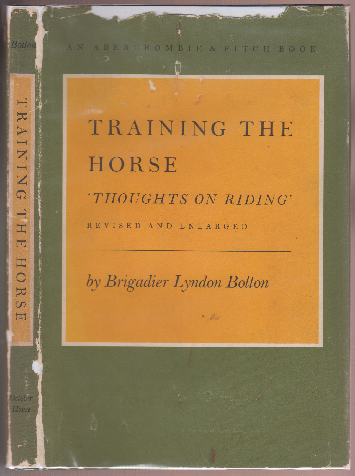 Image for Training the Horse 'Thoughts on Riding' Revised & Enlarged