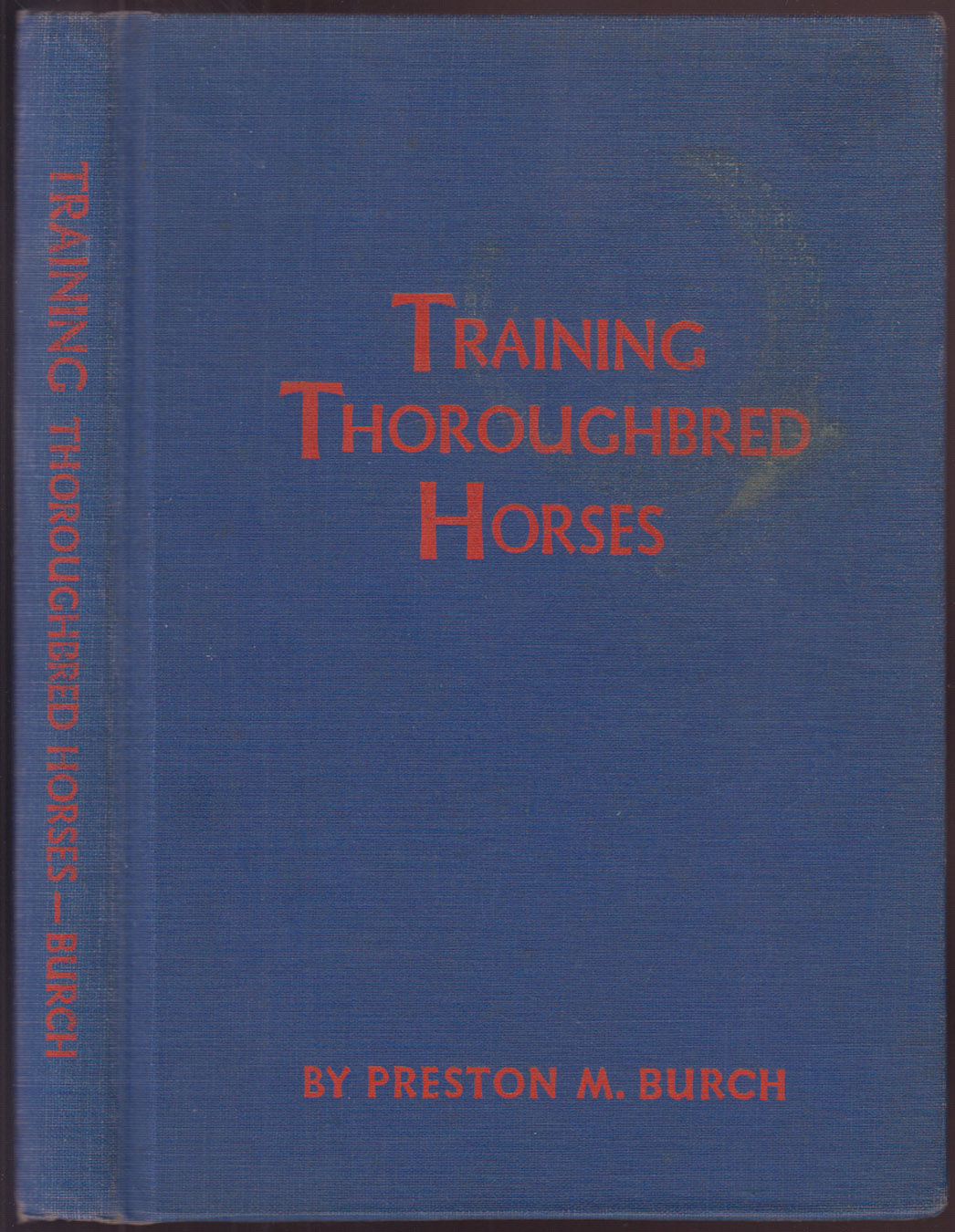 Training Thoroughbred Horses
