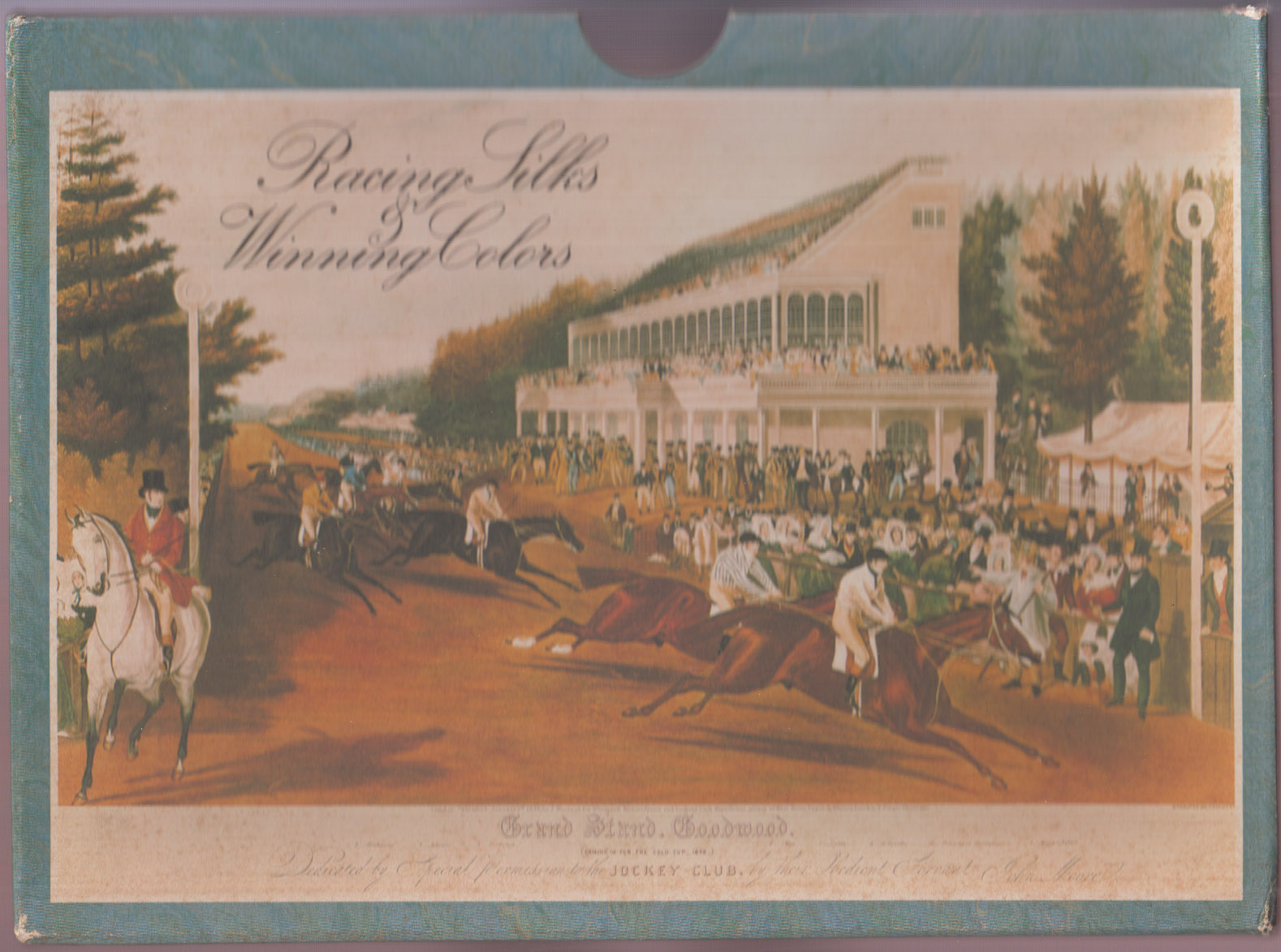 Racing Silks & Winning Colors ThePageantry of Thoroughbreds on Beckett Text Laid