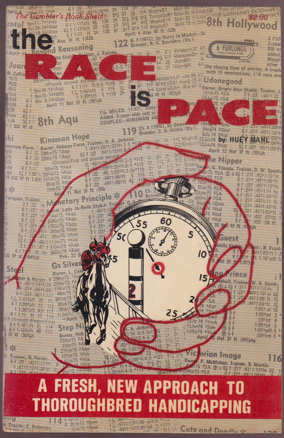 The race is pace (Gambler's book shelf)