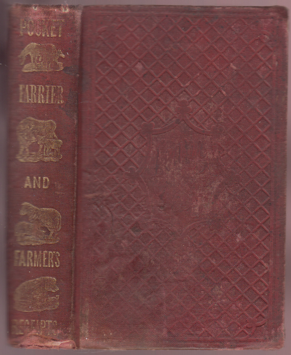The New Pocket Farrier and Farmer's Guide in the Choice and Management of Horses, Neat Cattle, Sheep and Swine: Including a Description of Their Internal Structure, Their Digestive System, The Diseases to Which They are Liable, with Their Causes, Symptoms, and Most Approved Methods of Cure. To Which