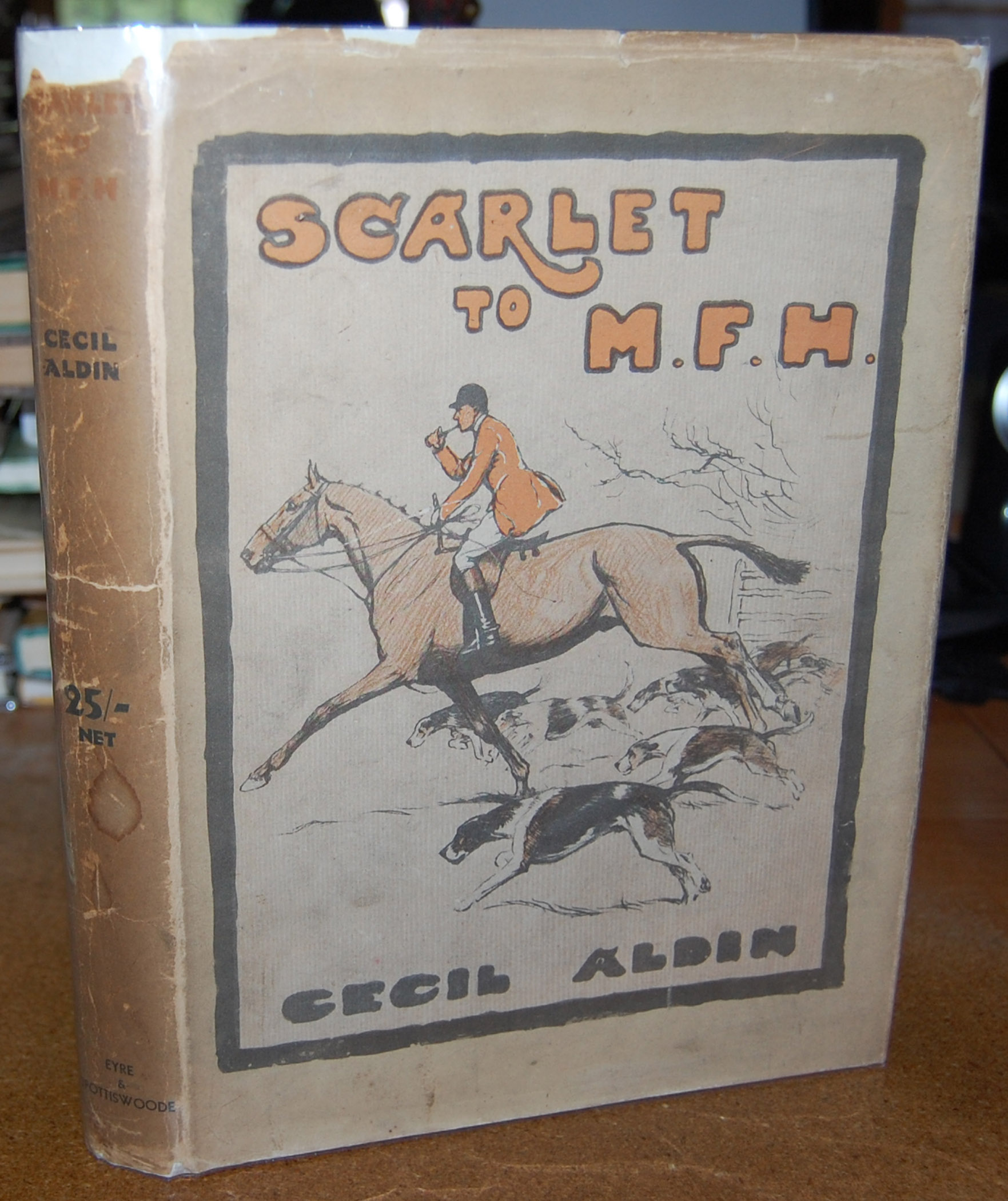 Scarlet to M.F.H.