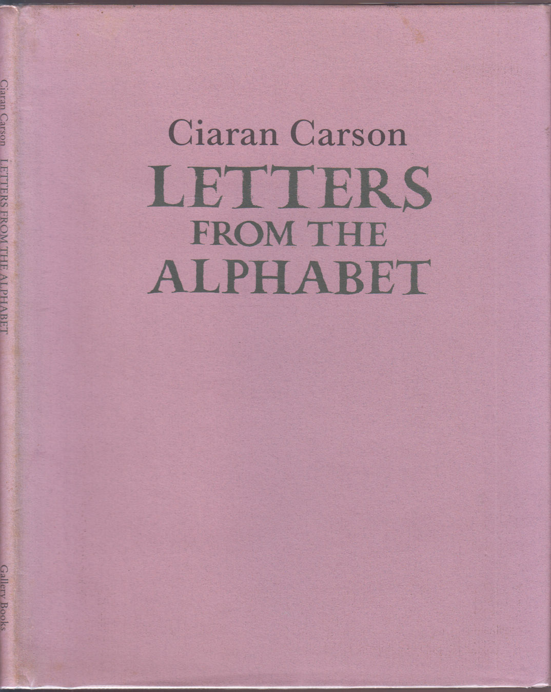 Letters From The Alphabet Author Signed Ltd Edition