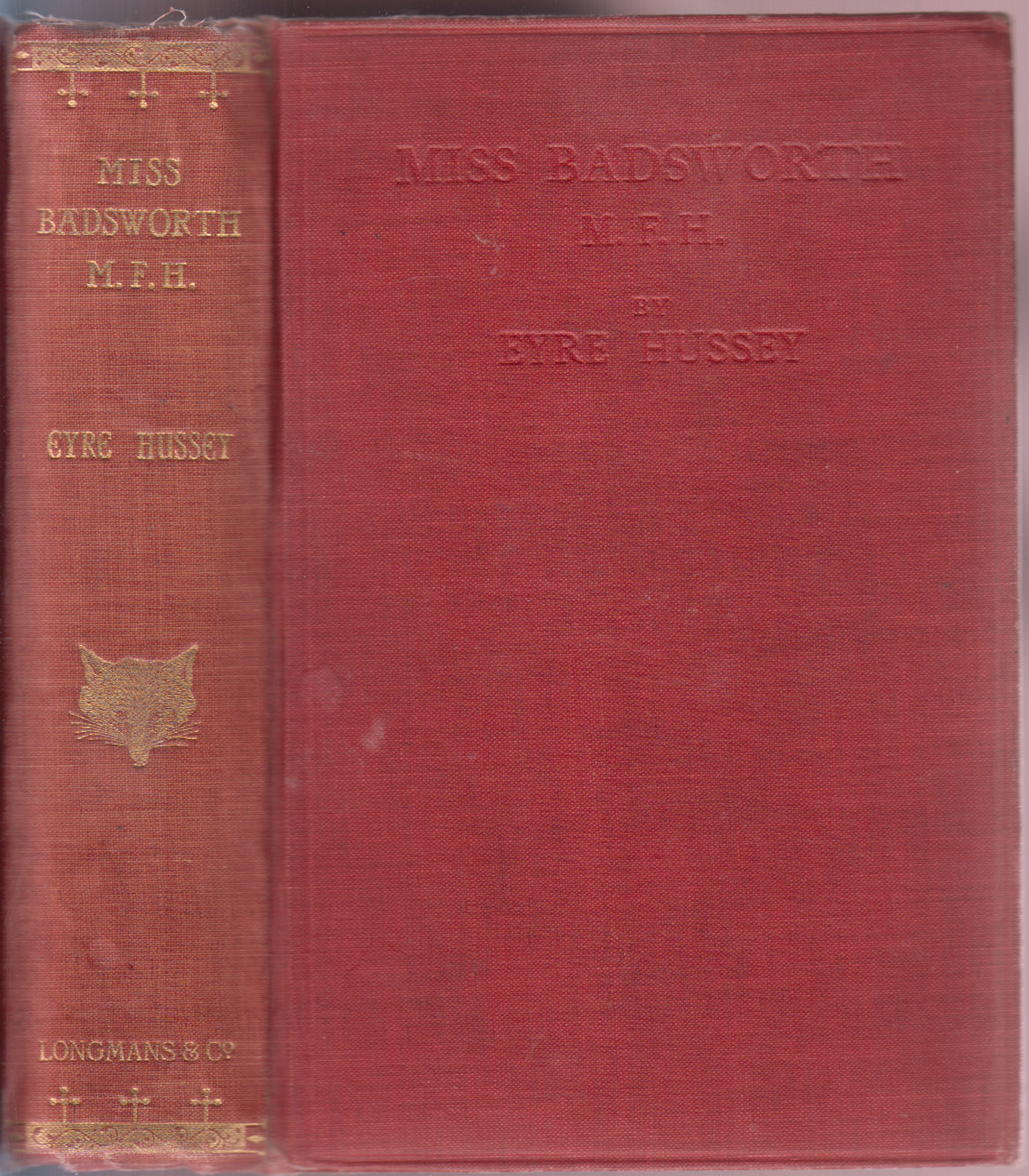 Miss Badsworth, M.F.H.