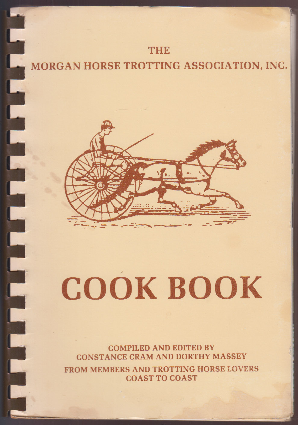 The Morgan Horse Trotting Association, Inc. Cook Book