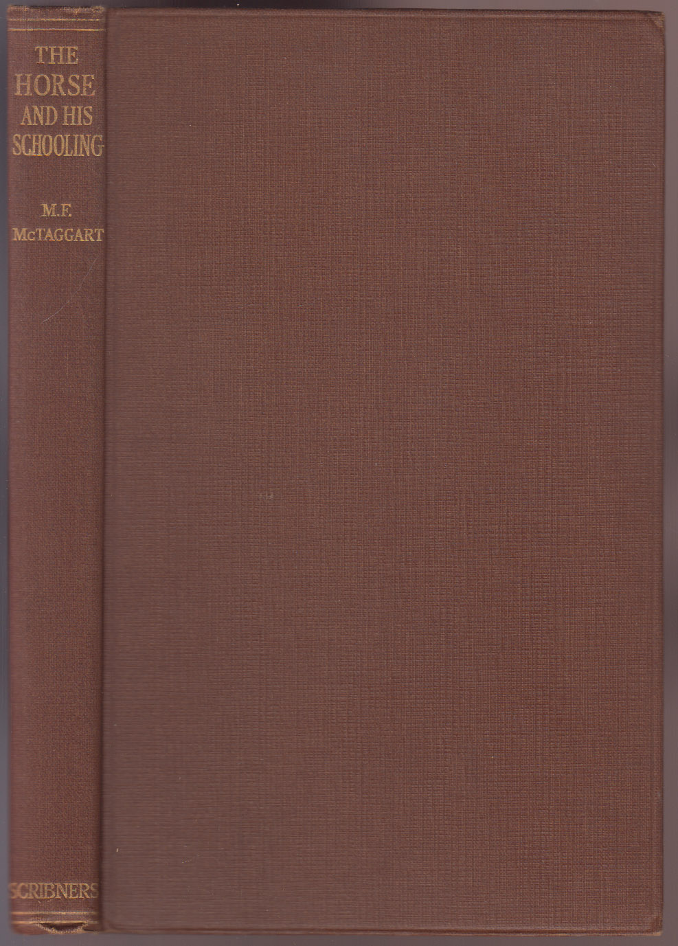 The Horse and His Schooling