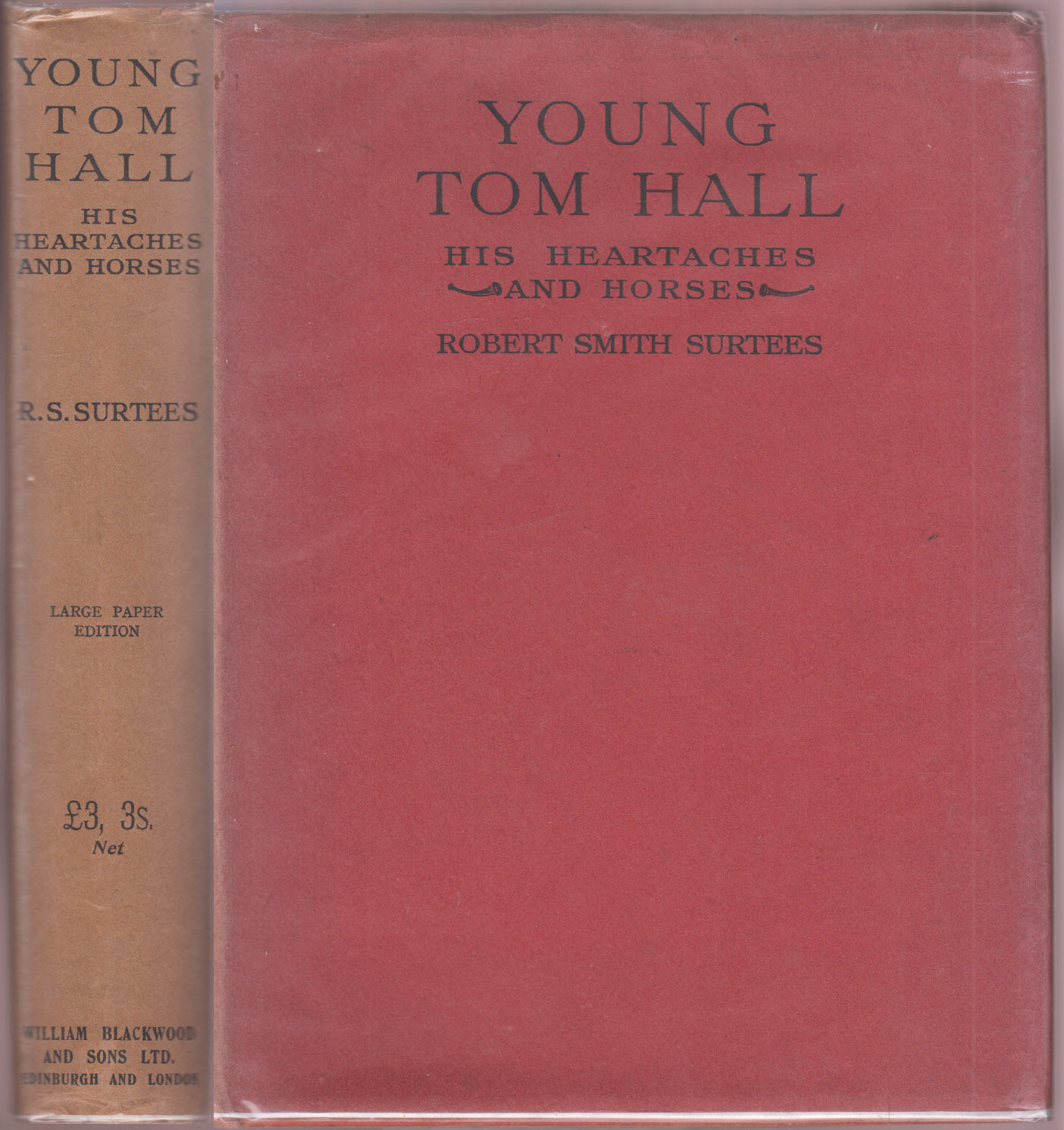 Young Tom Hall His Heartaches and Horses Limited, Numbered 1st UK Edition