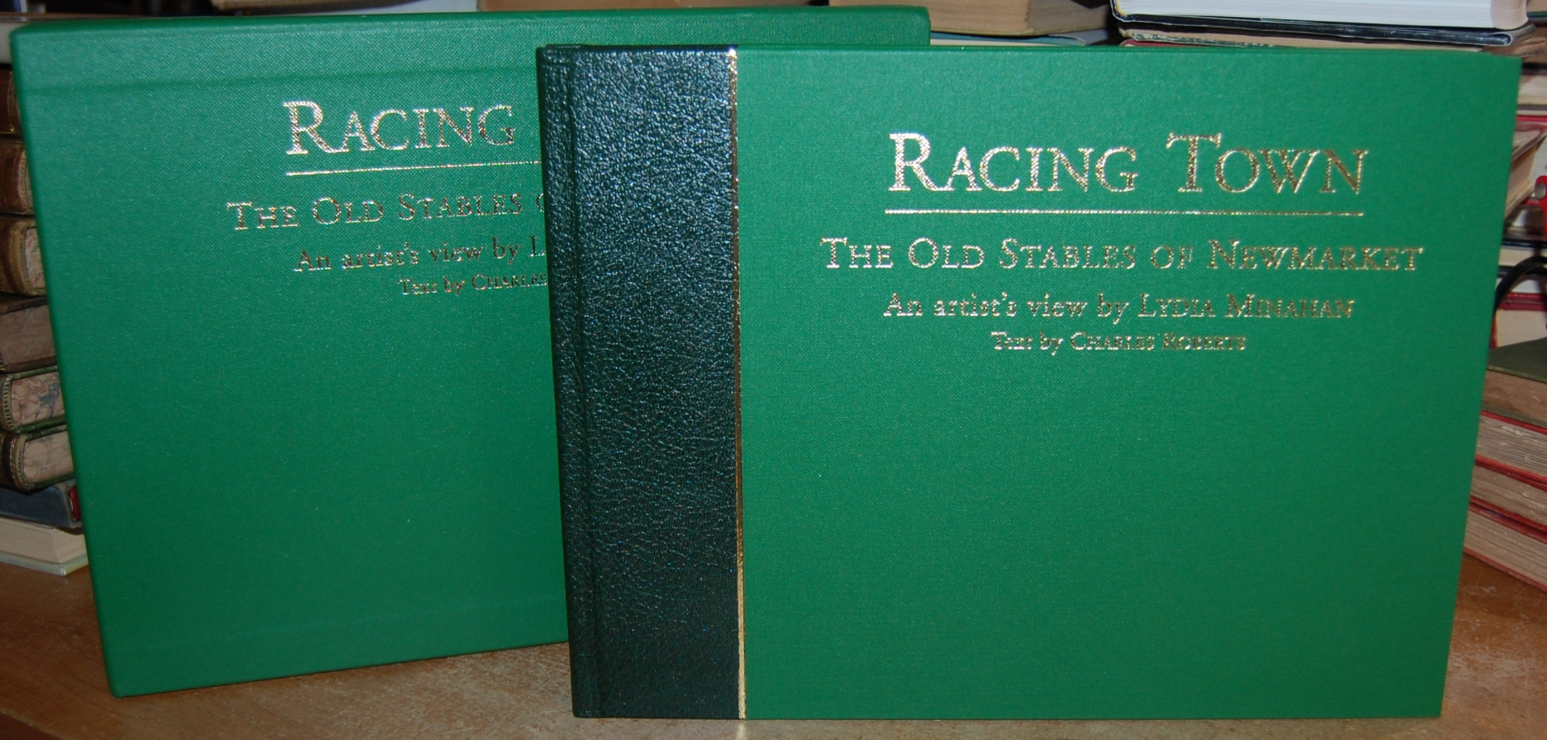 Racing Town: The Old Stables of Newmarket Limited, Signed, Numbered in Slipcase w/Letters
