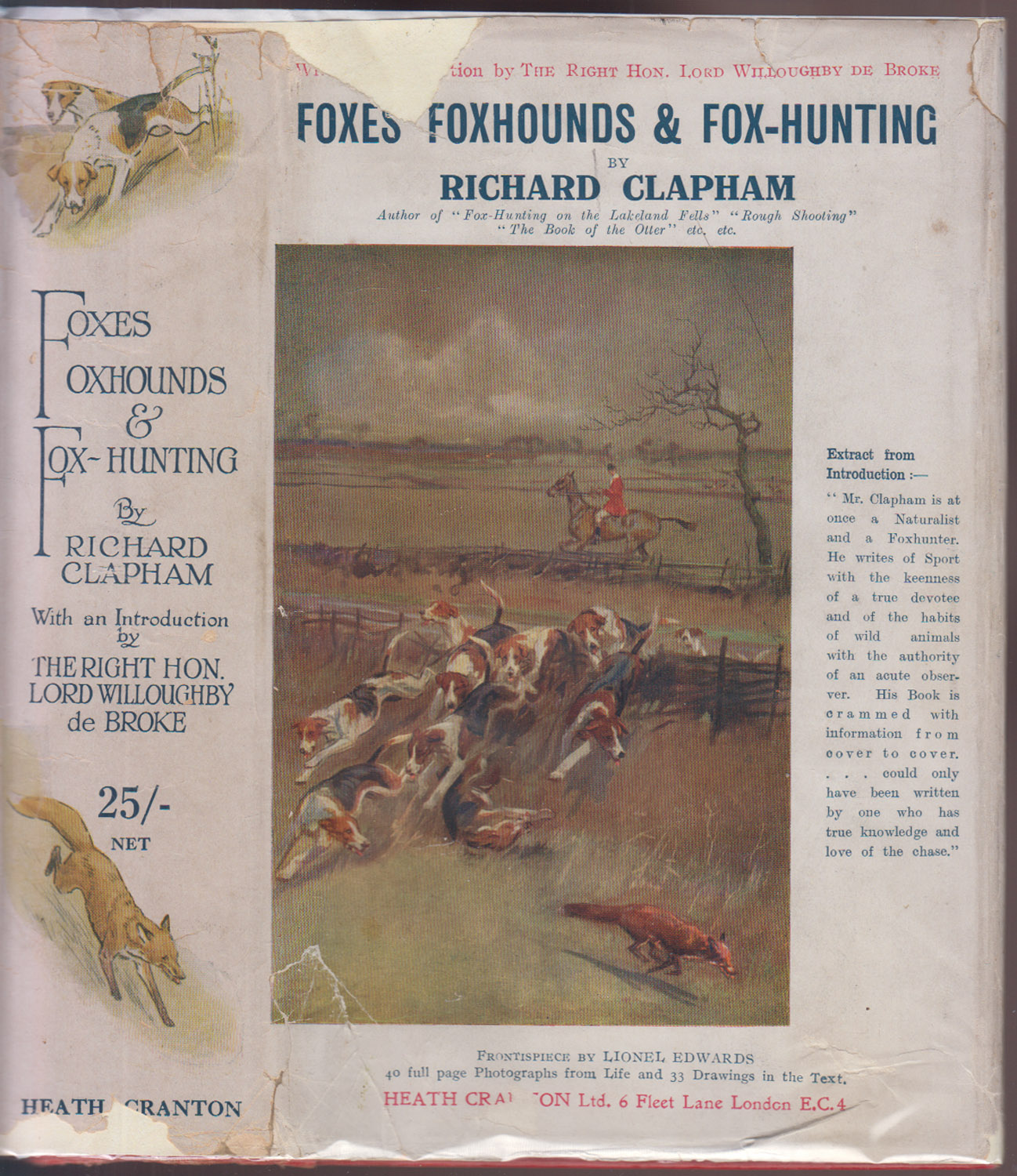 Image for Foxes Foxhounds and Fox-Hunting HB/DJ Foxes Foxhounds and Fox-Hunting HB/DJ