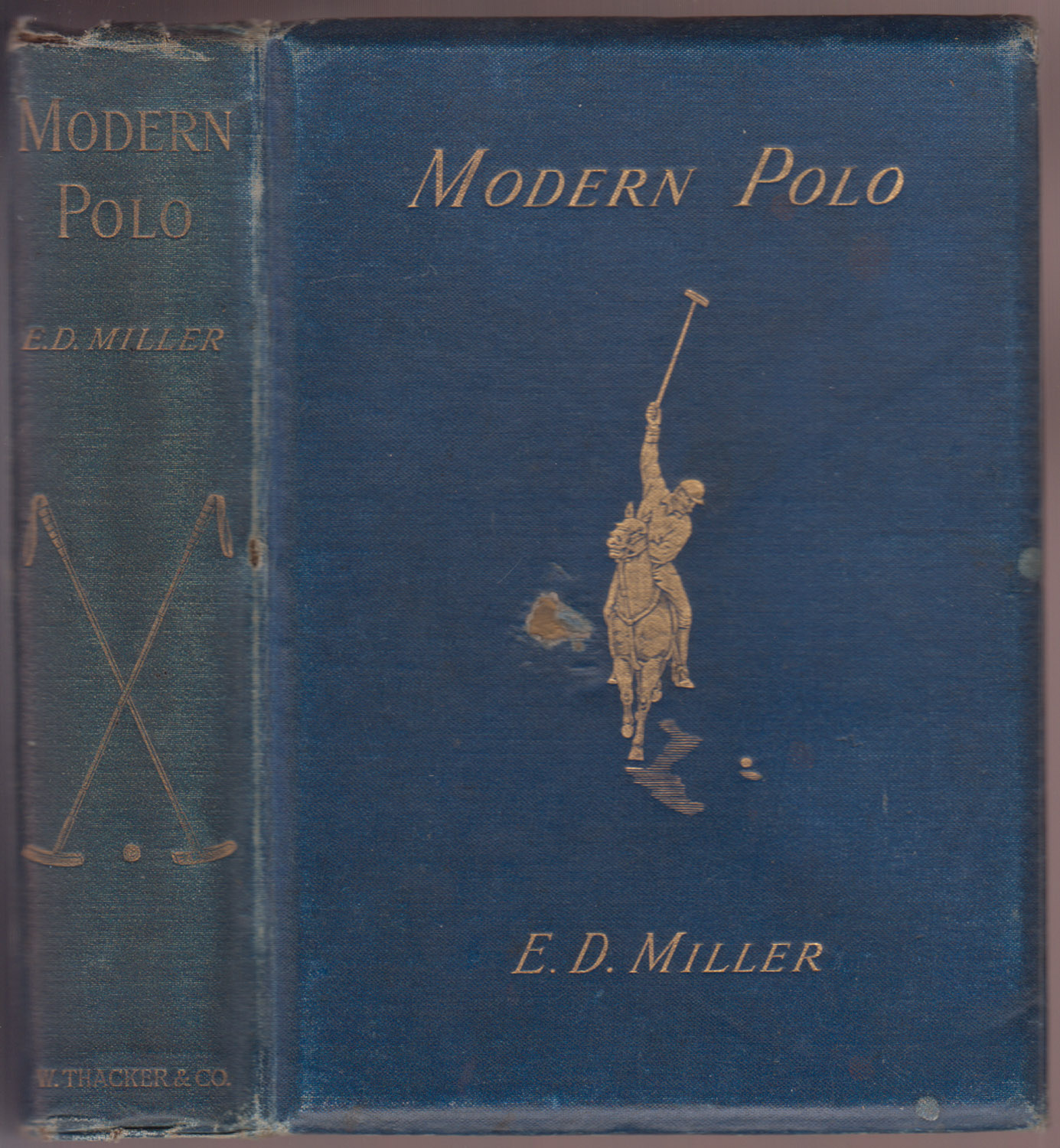 Modern Polo - Lionel Edwards' own signed copy - Must Read