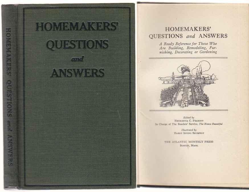 Image for Homemakers' Questions and Answers