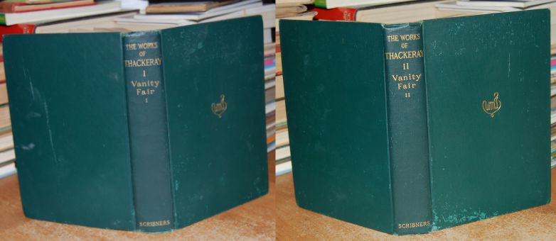 Image for Vanity Fair  A Novel Without A Hero  Vol. 1 & 2 Cornhill Edition