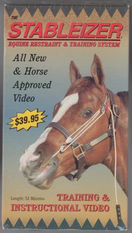 Image for Stableizer Equine Restraint & Training System VHS New Sealed